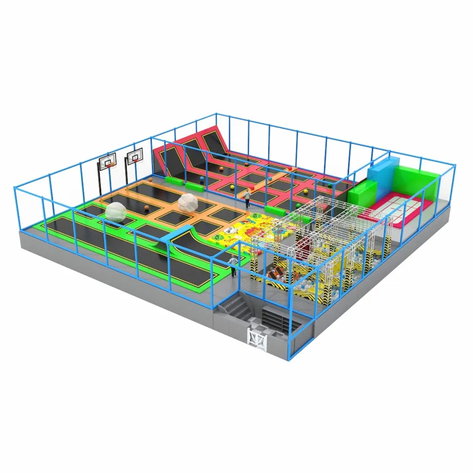 Pàirc Trampoline Cool a-staigh